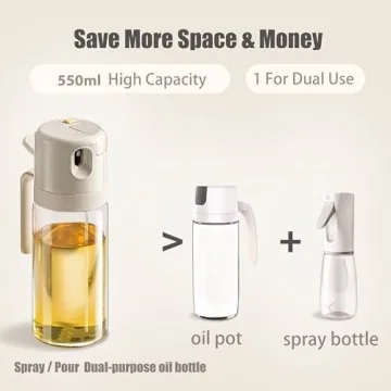 MDZF Olive Oil Dispenser and Sprayer for the Kitchen