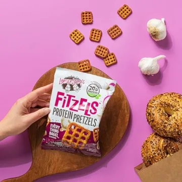 Lenny & Larry's FITZELS High Protein Vegan Pretzel Snacks