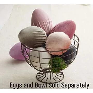 Metal Pedestal Bowl - Elegant Home Decor Centerpiece