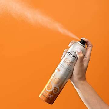 CURLSMITH - Flawless Finish Hairspray, Flexible Hold without Dryness, Alcohol Free, For Curly, Wavy and Coily Hair (10 oz)