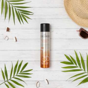 CURLSMITH - Flawless Finish Hairspray, Flexible Hold without Dryness, Alcohol Free, For Curly, Wavy and Coily Hair (10 oz)