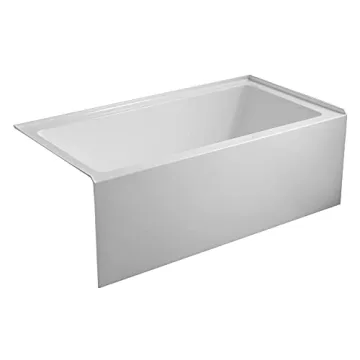 Aqua Eden 60-Inch Acrylic 3-Wall Alcove Tub