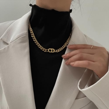 Elegant 18K Gold Plated Necklace for Women - Younizhenhao