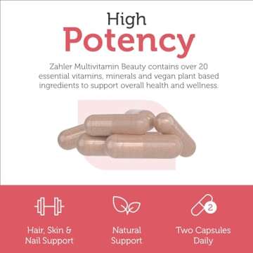 Zahler Multivitamin Beauty for Skin, Hair and Nails