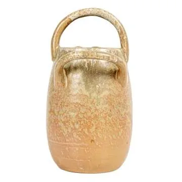 Creative Co-Op Stoneware Watering Pitcher with Handles