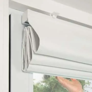 Cresmar Cordless Roman Shades - Elegant Blackout Solution