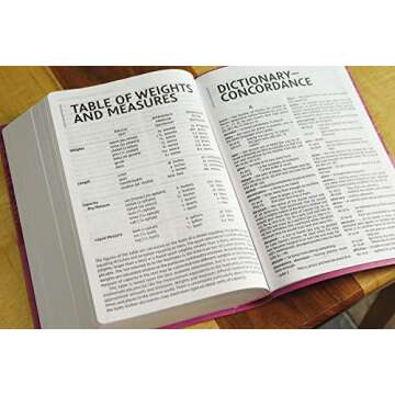 NIV, Super Giant Print Reference Bible, Leathersoft, Pink, Red Letter, Comfort Print
