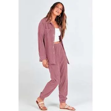 PRETTYGARDEN Women's Corduroy Tracksuit - Casual Style