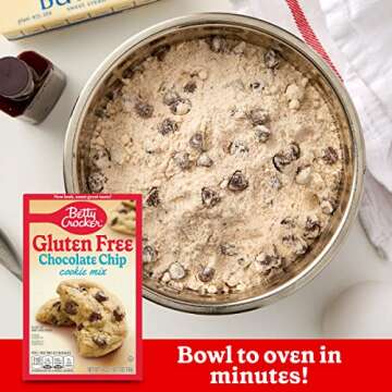Betty Crocker Gluten Free Chocolate Chip Cookie Mix 19 oz