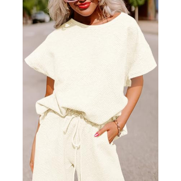 Stylish Fazortev Women's Comfortable 2 Piece Sweatsuit