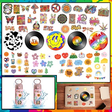 Y2K Aesthetic Indie Room Decor Kit 133 Piece Wall Collage