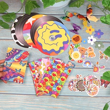 Y2K Aesthetic Indie Room Decor Kit 133 Piece Wall Collage