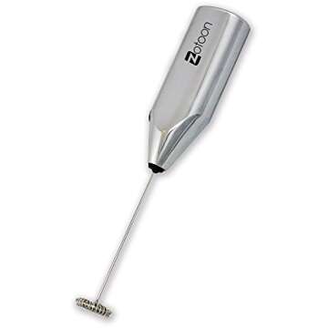 Zotoon Handheld Electric Milk Frother, Cappuccino Maker