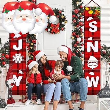 HADCKJA Santa Claus Balloons for Festive Parties and More