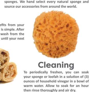 Natural Sea Wool Sponge - Spa Destinations 4-5"