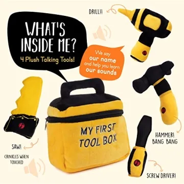 Talking Plush Tool Set for Kids | Safe & Fun Toddler Toys