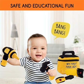 Talking Plush Tool Set for Kids | Safe & Fun Toddler Toys