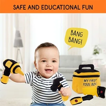 Talking Plush Tool Set for Kids | Safe & Fun Toddler Toys