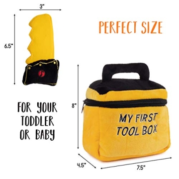 Talking Plush Tool Set for Kids | Safe & Fun Toddler Toys