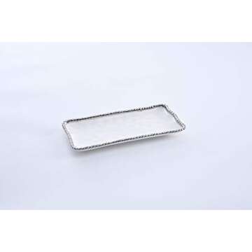 Pampa Bay Porcelain Salerno Tray - Functional Elegance in Serving