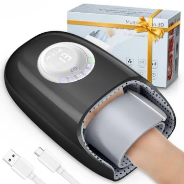 Hand Massager with Heat & Compression - Pain Relief for Arthritis