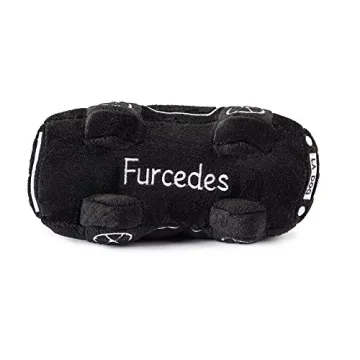 Haute Diggity Dog Furcedes Car Plush Dog Toy with Squeaker