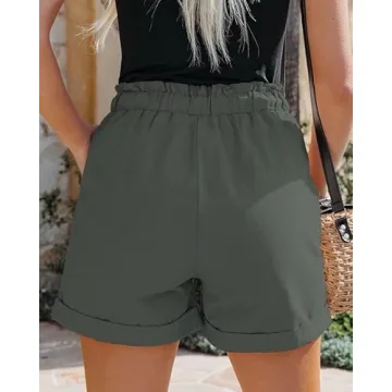 Comfortable FEKOAFE Women's Drawstring Shorts for Summer