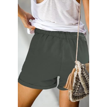 Comfortable FEKOAFE Women's Drawstring Shorts for Summer