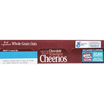 Indulge in Chocolate Strawberry Cheerios Breakfast Cereal