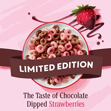 Indulge in Chocolate Strawberry Cheerios Breakfast Cereal