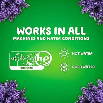 Gain + Aroma Boost Liquid Laundry Detergent Lavender Scent 107 Loads 154 fl oz HE Compatible