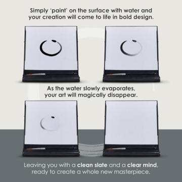 Mini Buddha Board Art Set: Zen Water Drawing Board