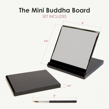 Mini Buddha Board Art Set: Zen Water Drawing Board
