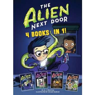 The Alien Next Door: 4 books in 1!