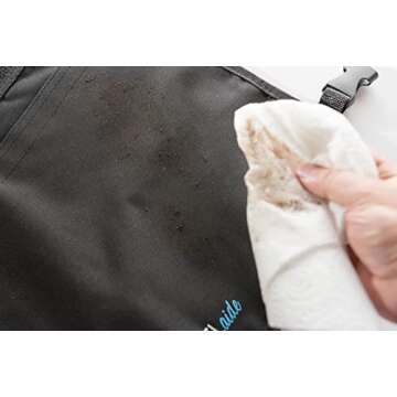 MyTravelAide Car Backseat Organizer Kick Mats (2 Pack) with Large Storage Pockets for Tablets - Perfect Travel Accessories for Kids