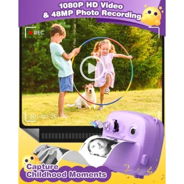 Kids Instant Print Camera Fun for Ages 3-12