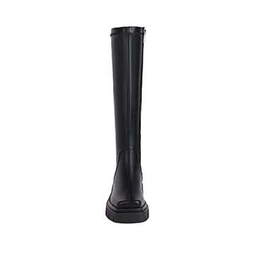 Vivianly Stylish Chunky Heel Knee-High Boots for Women
