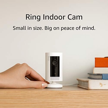 Compact Ring Indoor Cam for Home Security and Monitoring