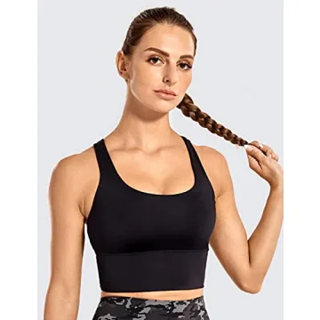 Stylish Supportive Longline Sports Bra for Active Women