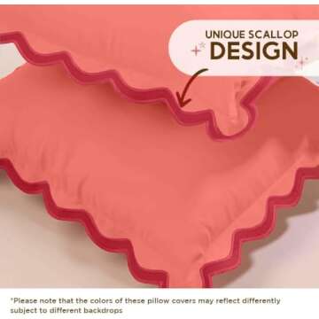 Folkulture Throw Pillow Covers 12x20 Lumbar Pillow Decorative, Couch Pillows for Living Room, Set of 2 Cute Outdoor Pillows,Boho Pillow Covers,Throw Pillows