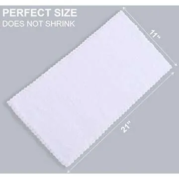 Soft and Absorbent Burp Cloths for Babies - 8 Pack