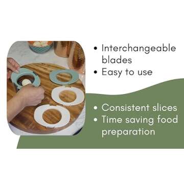 Egg Slicer for Hard Boiled Eggs Stainless Steel Egg Slicers Heavy Duty Egg Cutter Strawberry Slicer for Kiwi Bananas 4 in 1 Multifunctional fruit slicer Egg Dicer