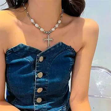 Stylish Goth Y2K Choker Necklaces for Alternative Fashion