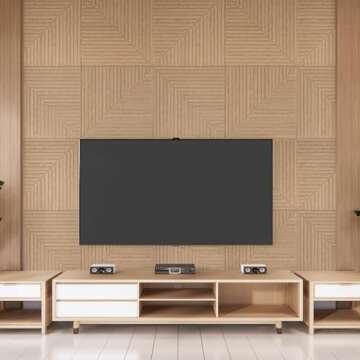 Art3d Acoustic Wall Panels 6-Pack Easy Installation