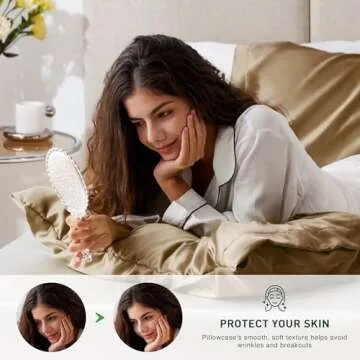 Luxurious Love's Cabin Satin Pillowcase Set for Sleep