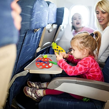 4 Pack Wooden Lacing Toy for Fine Motor Skill Development