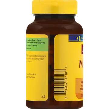 Nature Made Magnesium Oxide 250 mg, Magnesium Supplement for Muscle, Heart, Bone and Nerve Health Support, 200 Tablets, 200 Day Supply