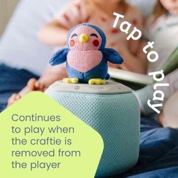 Storypod Craftie | Sammy Songbird | Audio Yarn Character for The Screen Free Audio Learning System f...