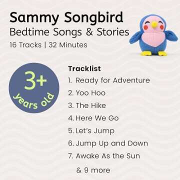 Storypod Craftie | Sammy Songbird | Audio Yarn Character for The Screen Free Audio Learning System for Preschoolers | Stories & Songs from Music for Sprouts' Mr. Chris