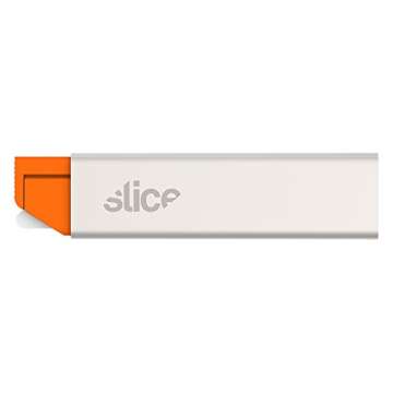 Slice Carton Safe Ceramic Box Cutter, 1 Pack, Grey + Orange